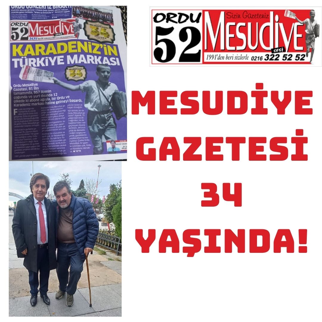 Mesudiye Gazetesi’ne ve Sefai Uzunyurt’a Minnetle