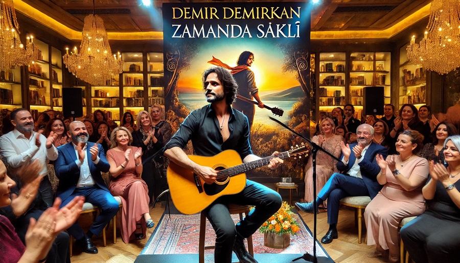 Demir Demirkan’dan İlk Roman ve Müzik Ziyafeti