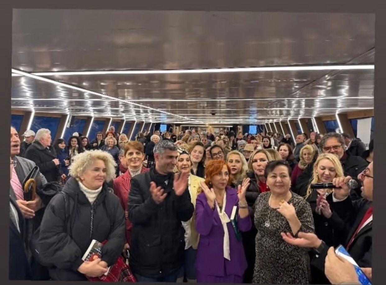 Kadının Gücü İstanbul Boğazında Buluştu