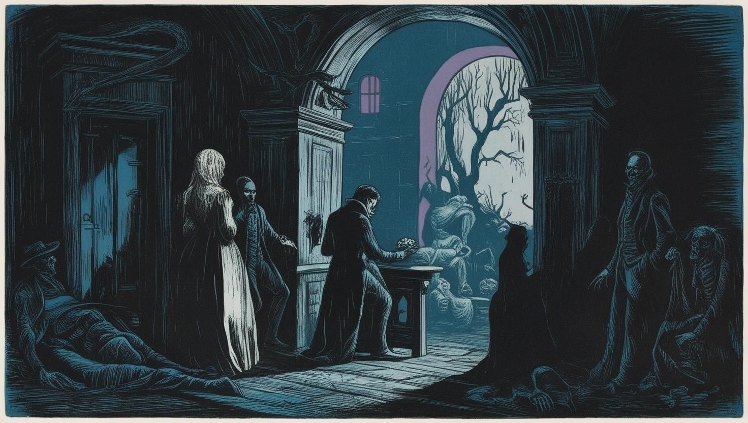 Edgar Allan Poe’nun Korku Ritüelleri: Karanlıkta Yazılan Kabuslar