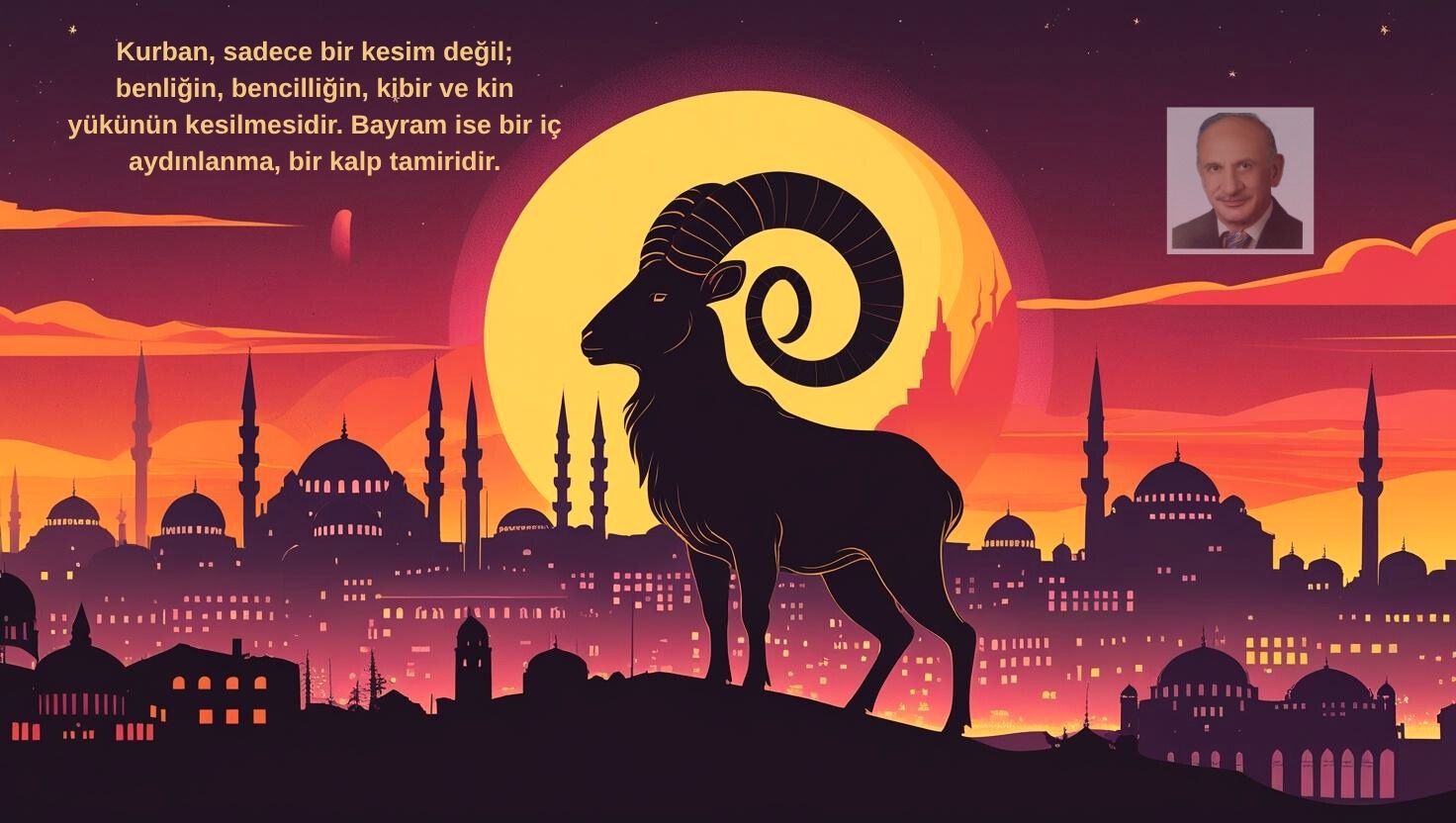 Ümit Şevki Somyürek’ten Kurban Bayramı Mesajı: "Kelamın Kurbanı, Kalemin Bayramı" Ümit Şevki Somyürek’ten Kurban Bayramı Mesajı: "Kelamın Kurbanı, Kalemin Bayramı"