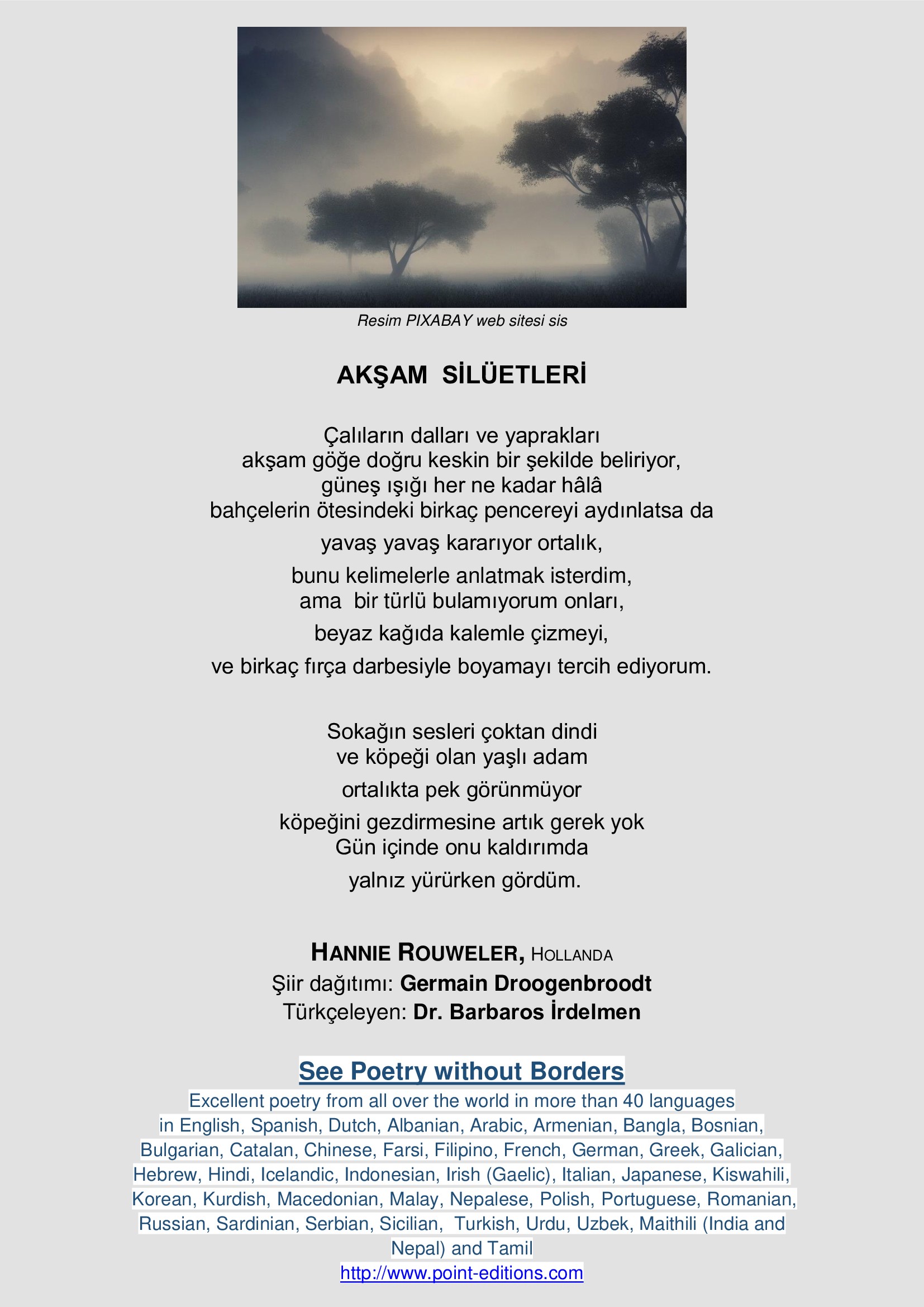 Akşam Siluetleri