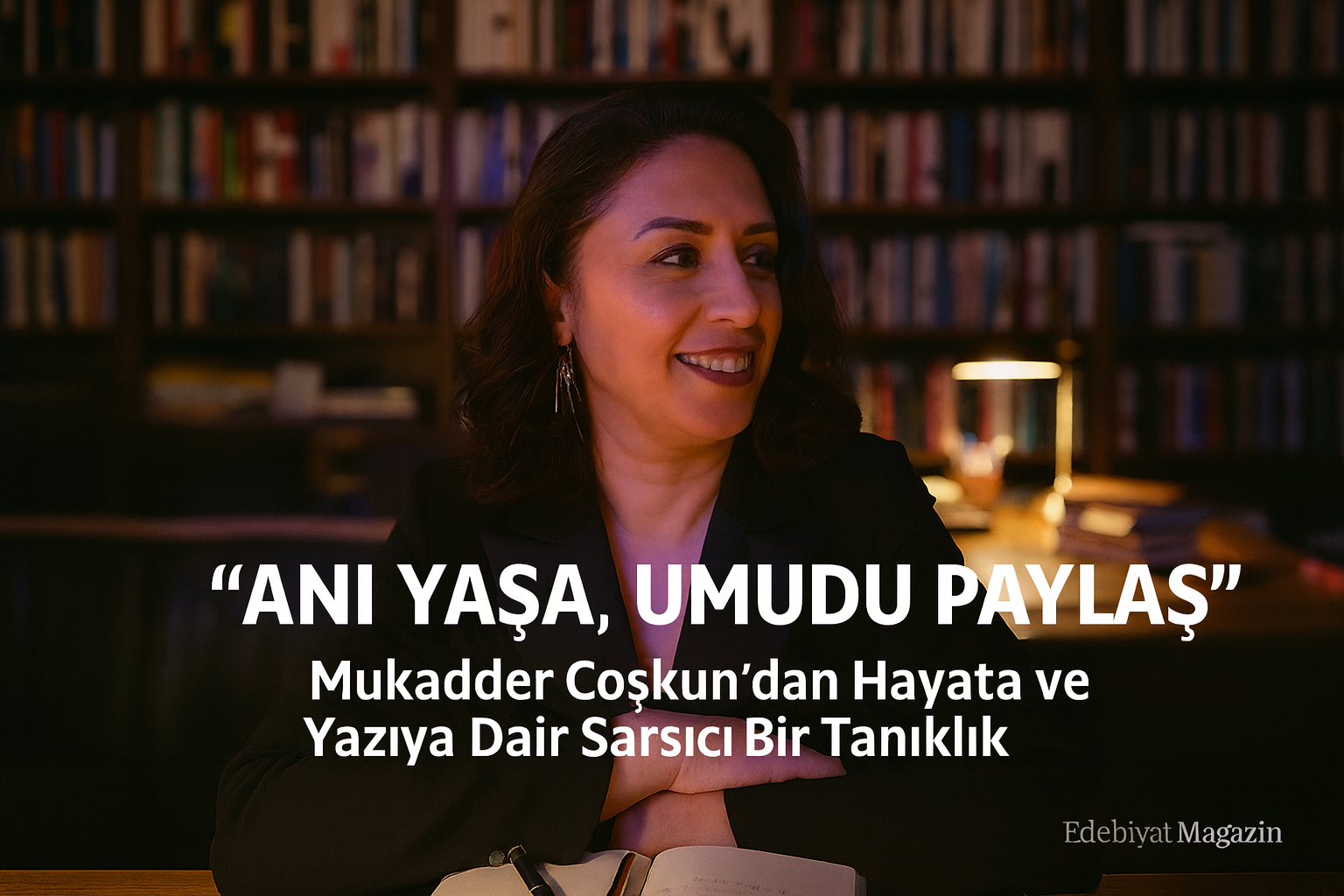Erhan Özdemir röportajı: Konuk yazar Mukadder Coşkun