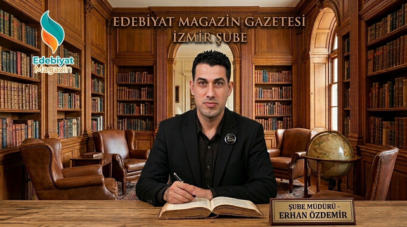 Edebiyat Magazin Gazetesi İzmir Şubesi’nde Erhan Özdemir Dönemi Başladı